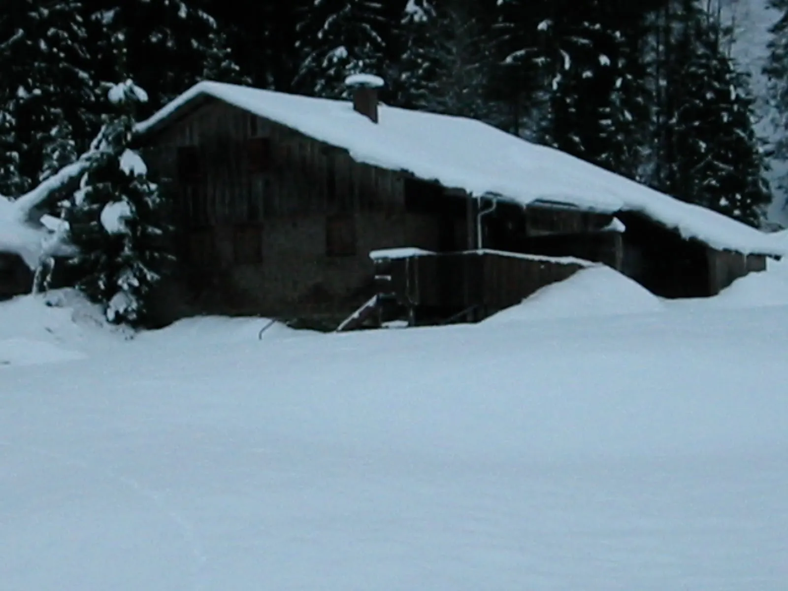 Schoppernau, darkish – evening, 20y ago